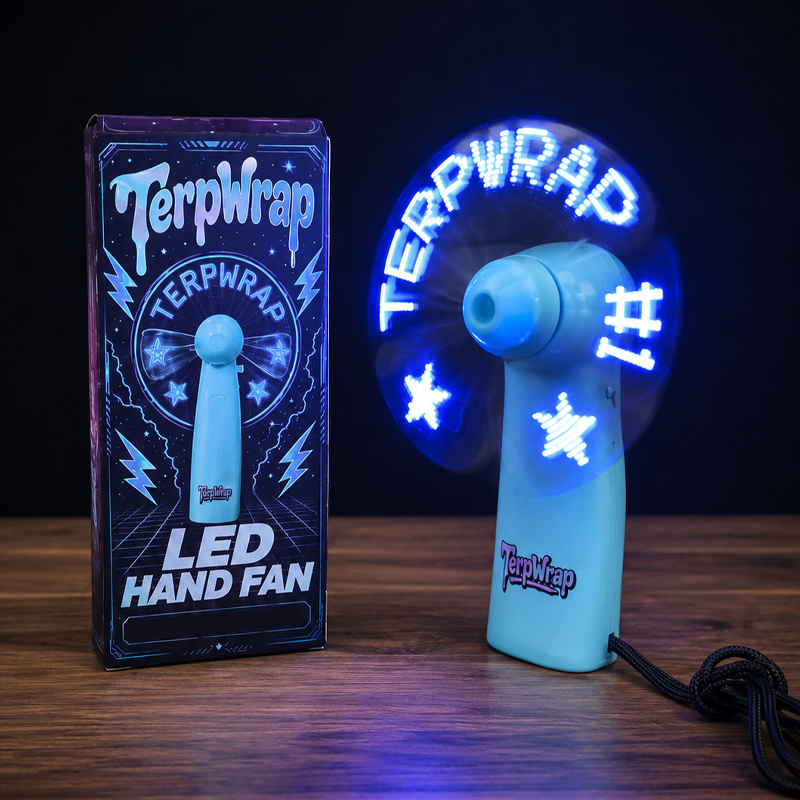 TerpWrap LED Hand Fan